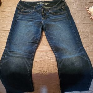 AE size 12 reg Kick Boot Jeans